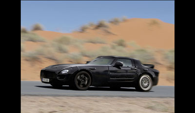 Mercedes SLS AMG Gull Wing Prototype testing 2009 2